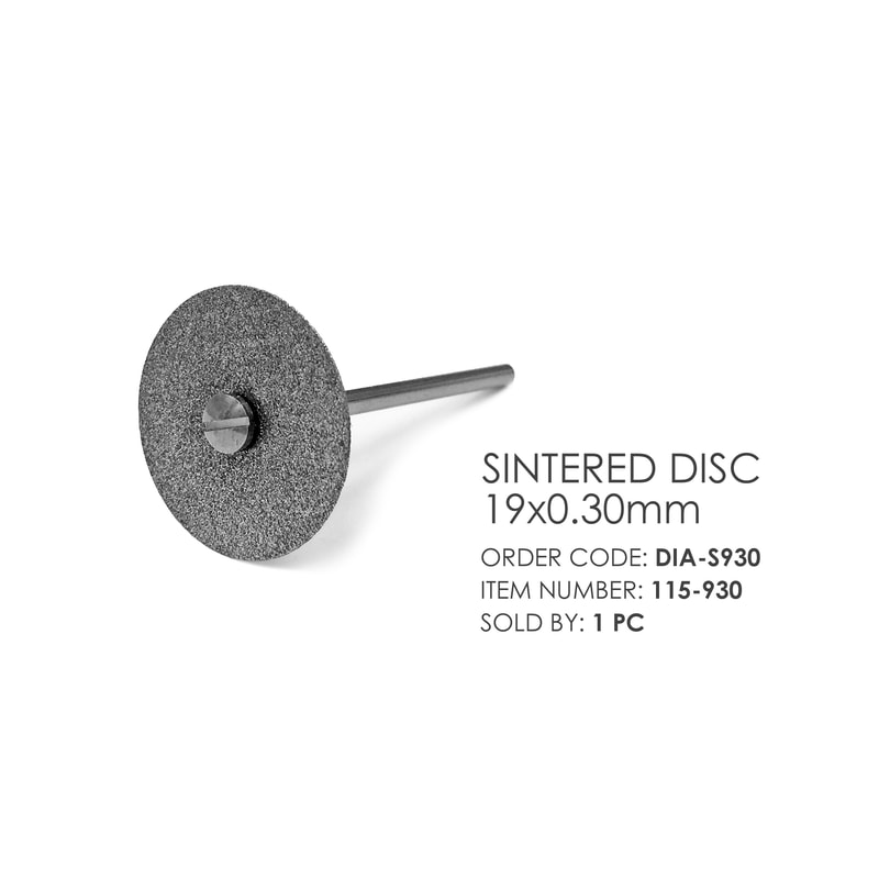 DIA-S930 SINTERED DIAMOND DISC - Click Image to Close
