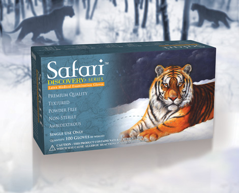 Safari Powder Free Latex 2 cases - Click Image to Close