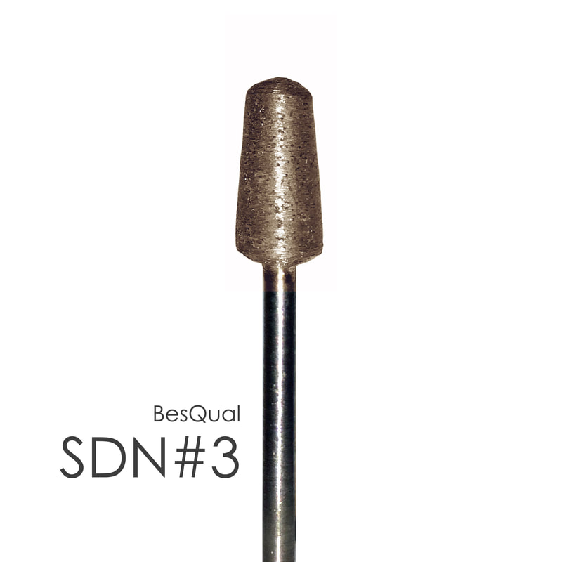 Sintered Diamond Round-End Tapered Burs - Click Image to Close